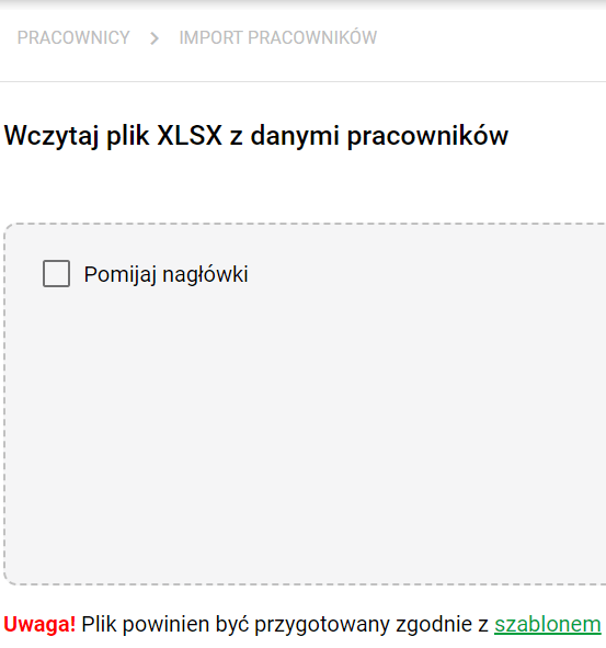 Przycisk szablonu