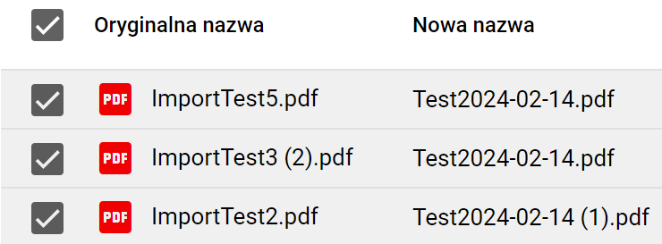 Podsumowanie nowej nazwy